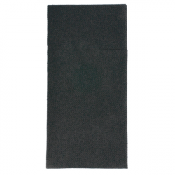 Serviettes Kangourou Noir Airlaid