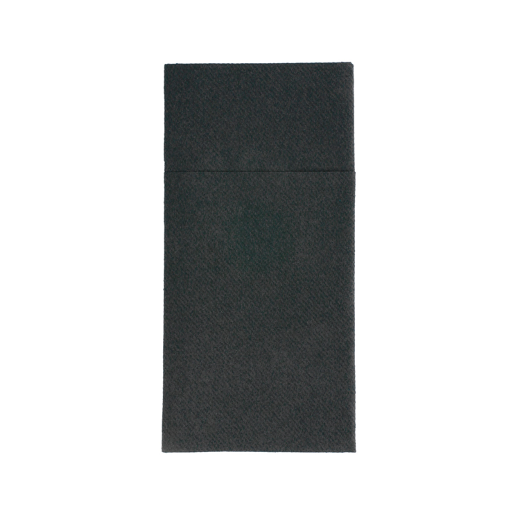 Serviettes Kangourou Noir Airlaid