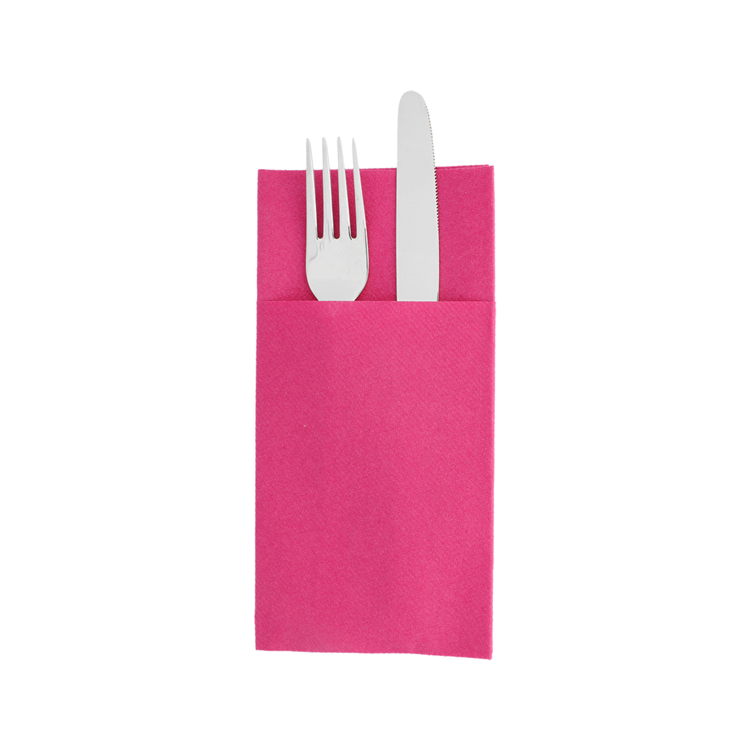 Serviettes Kangourou Fuchsia Airlaid