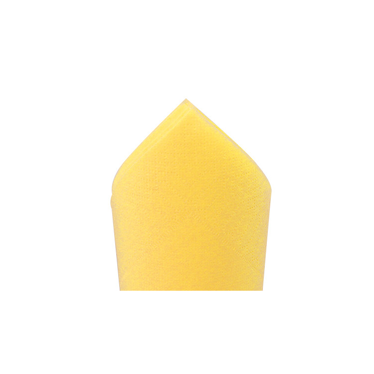 Serviette Ouate 2 plis Jaune Vif Serviette Ouate 2 plis Jaune Vif