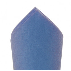 Serviette Ouate 2 plis Bleu Capri