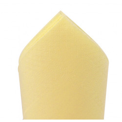 Serviette Ouate 2 plis Jaune Paille