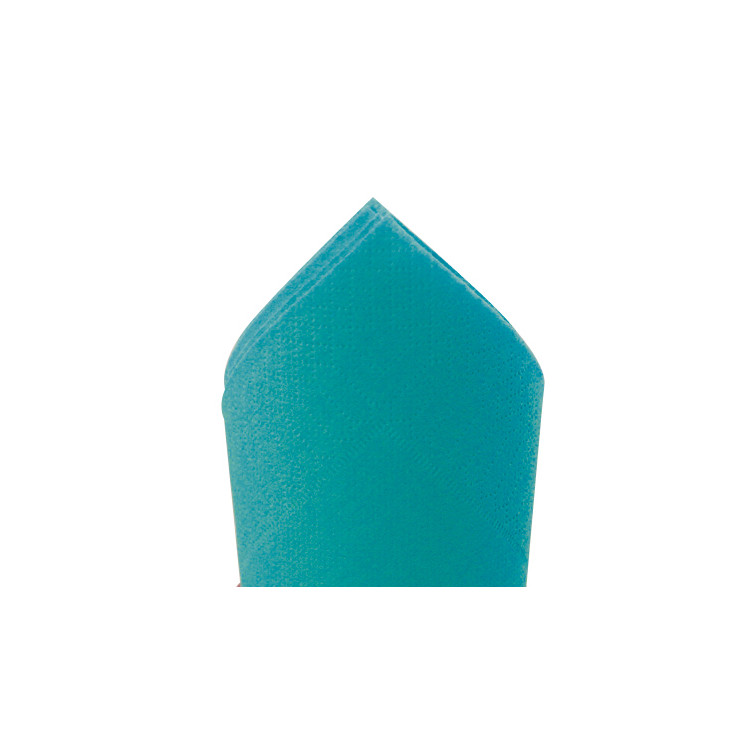 Serviette Ouate 2 Plis Turquoise