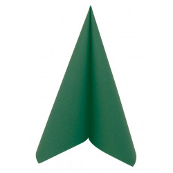 Serviette Unie Airlaid Vert Sapin