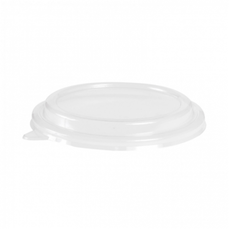 Couvercle transparent en PET pour saladier rond