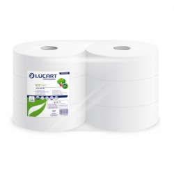 Papier toilette en rouleau Lucart maxi jumbo