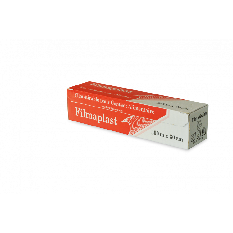 Boîte distributrice de film étirable alimentaire 0.30x300m