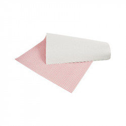 Feuilles papier duplex Vichy rose