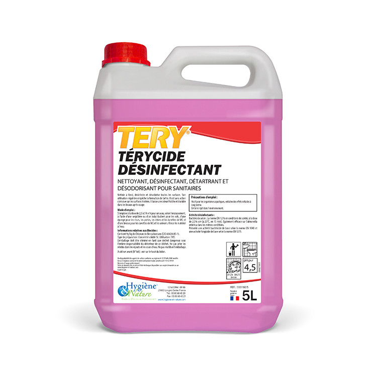 TERYCIDE Nettoyant désinfectant surfaces sanitaires